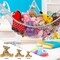 Stuffed Animals Net, Toy Hammock for Stuffed Animals, Jumbo Toy Storage Net 83" Wall Sling Corner Extra Large Kids Children Mesh Toy Net Organizer (Gray, 83 Inch)